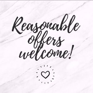 Thanks for your likes & shares & for stopping by. Feel free to make an offer 💕